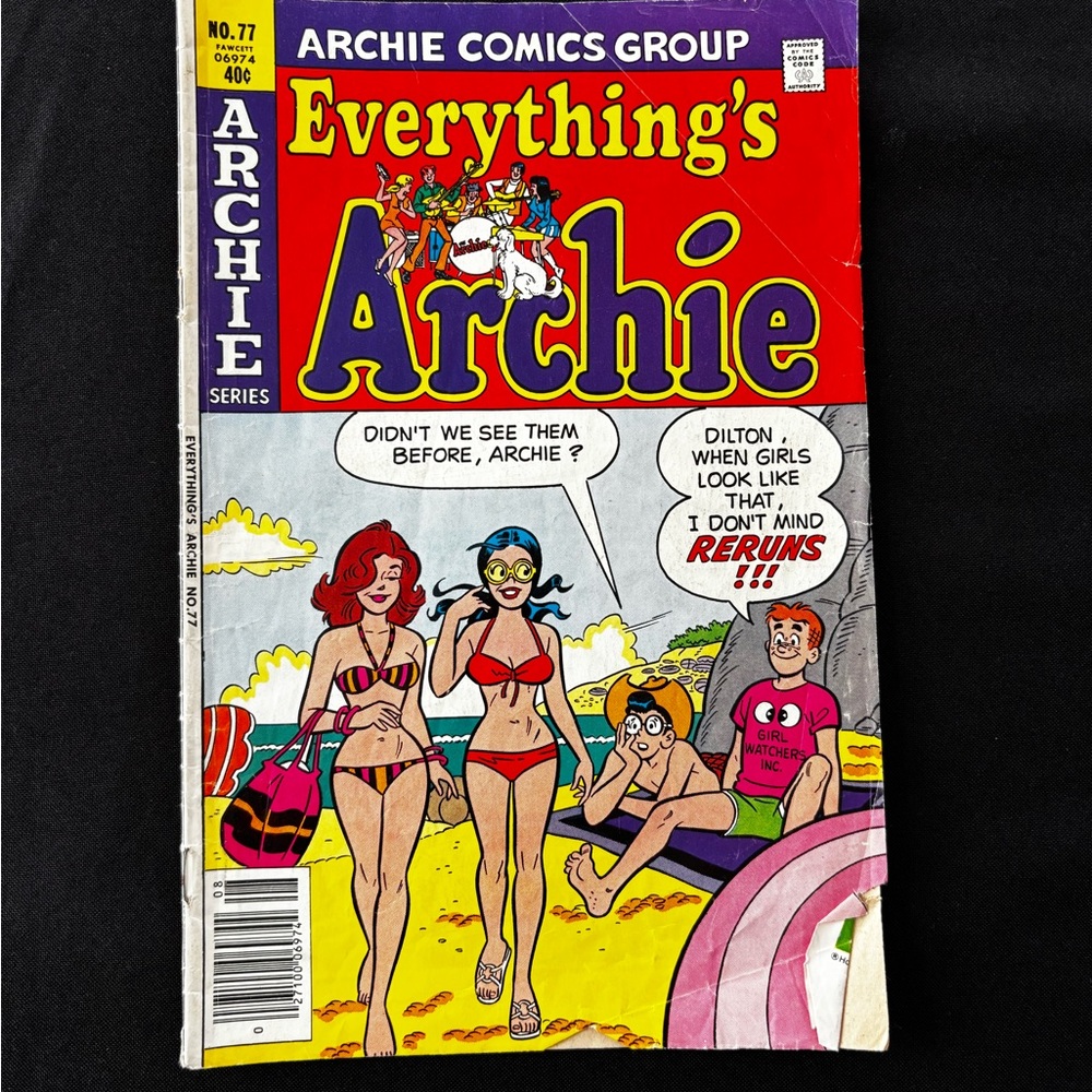 VINTAGE 1977 “Everything's Archie” No. 77 Comic Book